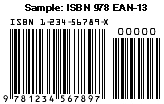 ISBN 978 EAN-13 barcode