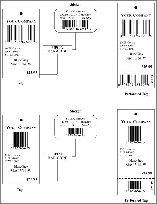 Barcode Labels and Tags